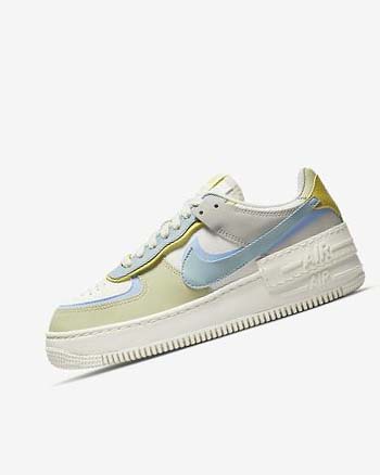 Nike AF-1 Shadow Sneakers Dames Lichtblauw Olijfgroen | NL_5421