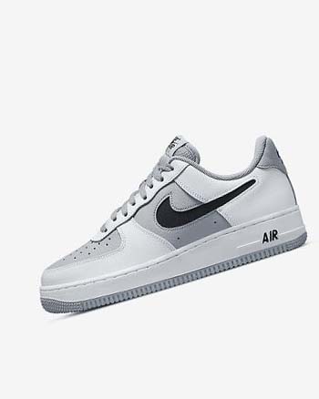 Nike Air Force 1 '07 LV8 Sneakers Heren Wit Grijs Zwart | NL_3008