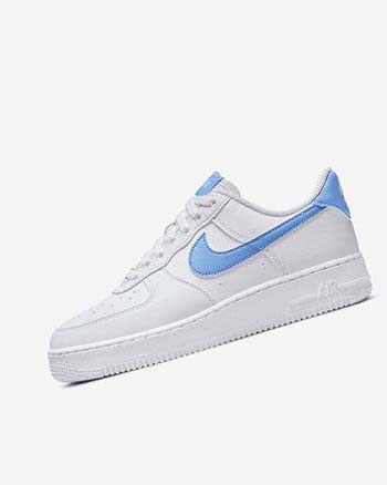 Nike Air Force 1 '07 Next Nature Sneakers Dames Wit Metal Zilver Blauw | NL_5375