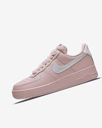 Nike Air Force 1 '07 Sneakers Dames Roze Metal Zilver | NL_3247