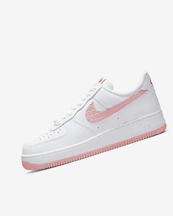Nike Air Force 1 '07 Sneakers Dames Wit Rood | NL_5379