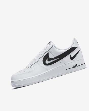 Nike Air Force 1 '07 Sneakers Heren Wit Zwart | NL_5294