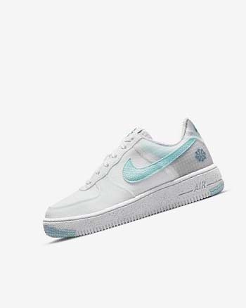 Nike Air Force 1 Crater Sneakers Meisjes Wit Blauw | NL_5256
