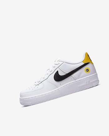 Nike Air Force 1 LV8 Sneakers Jongens Wit Zwart | NL_2894