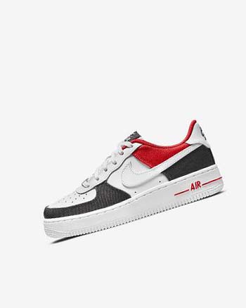 Nike Air Force 1 LV8 Sneakers Meisjes Wit Donkerblauw Rood Wit | NL_5452