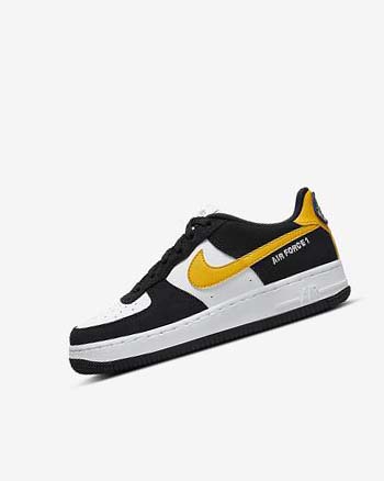 Nike Air Force 1 LV8 Sneakers Meisjes Zwart Wit Zwart Donker | NL_3275