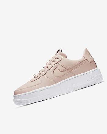 Nike Air Force 1 Pixel Sneakers Dames Beige Zwart Wit Beige | NL_5595