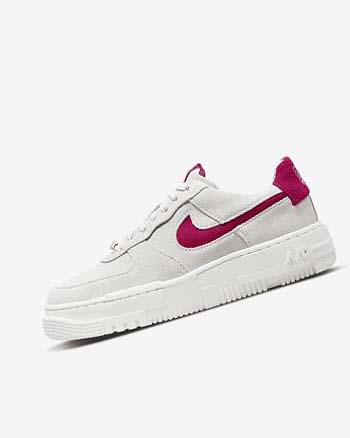 Nike Air Force 1 Pixel Sneakers Dames Wit Wit Wit | NL_1165
