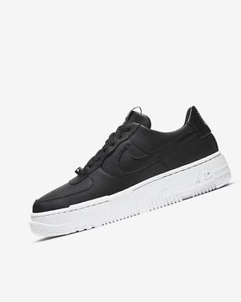 Nike Air Force 1 Pixel Sneakers Dames Zwart Wit Zwart Zwart | NL_4928