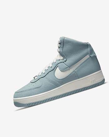 Nike Air Force 1 Sculpt Sneakers Dames Blauw Metal Zilver Wit | NL_5408