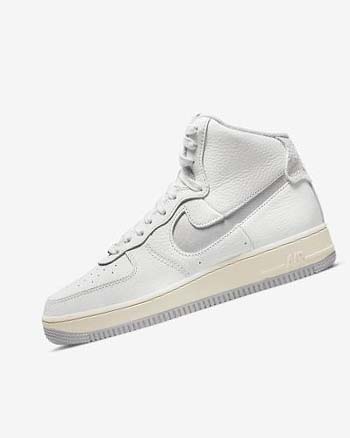 Nike Air Force 1 Sculpt Sneakers Dames Wit Wit Zilver | NL_2693