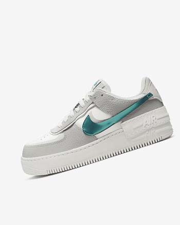 Nike Air Force 1 Shadow Sneakers Dames Wit Grijs Wit | NL_5511