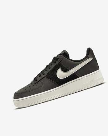 Nike Air Force 1 Sneakers Dames Zwart Lichtbeige | NL_2238