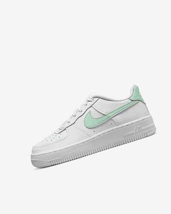 Nike Air Force 1 Sneakers Meisjes Wit Mintgroen | NL_3019