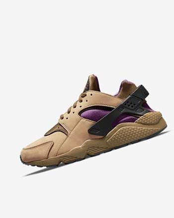 Nike Air Huarache LE Sneakers Heren Zwart Bruin | NL_4999