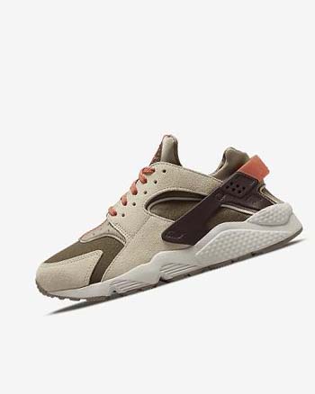 Nike Air Huarache SP Sneakers Dames Khaki Bordeaux | NL_3195