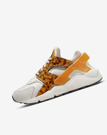 Nike Air Huarache Sneakers Dames Bruin Lichtbeige Diepgeel | NL_2305