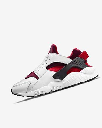 Nike Air Huarache Sneakers Heren Wit Rood Zwart Rood | NL_5391