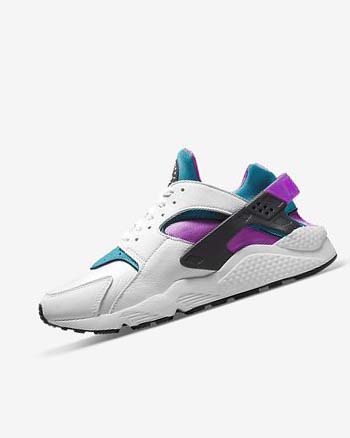 Nike Air Huarache Sneakers Heren Wit Zwart | NL_5079