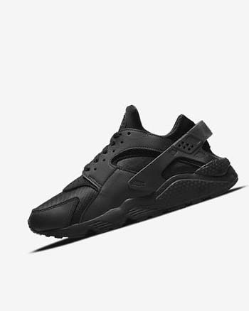 Nike Air Huarache Sneakers Heren Zwart Donkergrijs Zwart | NL_4598