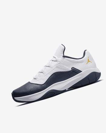 Nike Air Jordan 11 CMFT Low Basketbalschoenen Heren Wit Donkerblauw | NL_2337