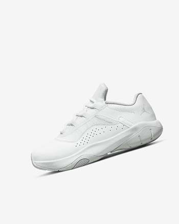 Nike Air Jordan 11 CMFT Low Basketbalschoenen Jongens Wit Platina | NL_3255