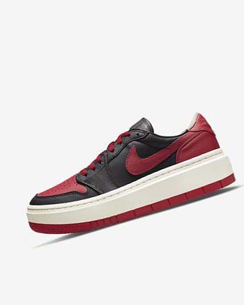 Nike Air Jordan 1 Elevate Low SE Sneakers Dames Zwart Rood | NL_1206
