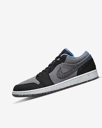 Nike Air Jordan 1 Low SE Sneakers Heren Grijs Zwart Blauw Blauw | NL_2503