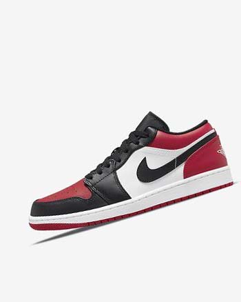 Nike Air Jordan 1 Low Sneakers Heren Rood Zwart Wit | NL_1123