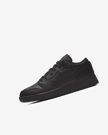 Nike Air Jordan 1 Low Sneakers Jongens Zwart Zwart Zwart | NL_5197