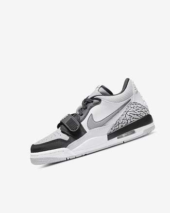 Nike Air Jordan Legacy 312 Low Basketbalschoenen Jongens Wit Grijs Zwart | NL_2213