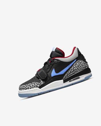 Nike Air Jordan Legacy 312 Low Basketbalschoenen Jongens Zwart Blauw Rood Grijs | NL_5299