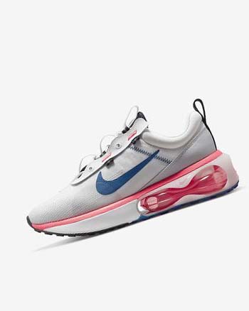 Nike Air Max 2021 Vrijetijdsschoenen Heren Wit Rood Zwart Blauw | NL_3283