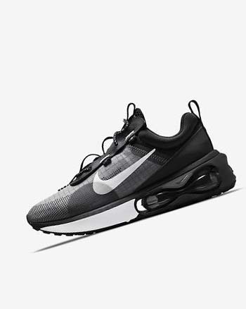 Nike Air Max 2021 Vrijetijdsschoenen Heren Zwart Grijs Wit | NL_5458