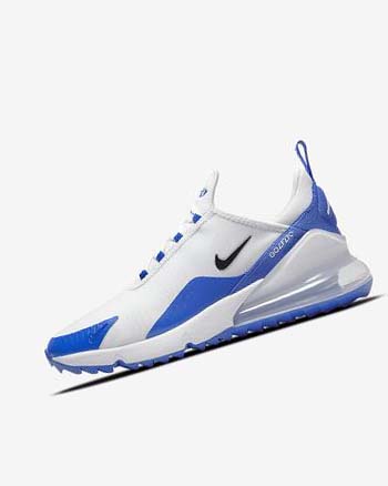 Nike Air Max 270 G Golfschoenen Dames Wit Blauw Platina Zwart | NL_3272