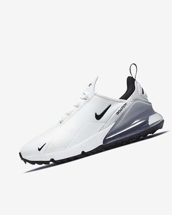 Nike Air Max 270 G Golfschoenen Dames Wit Platina Zwart | NL_4799