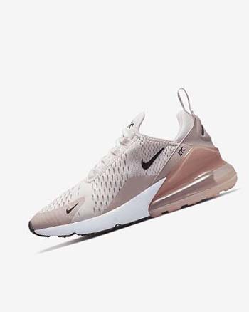 Nike Air Max 270 Vrijetijdsschoenen Dames Lichtroze Roze Zwart | NL_3132