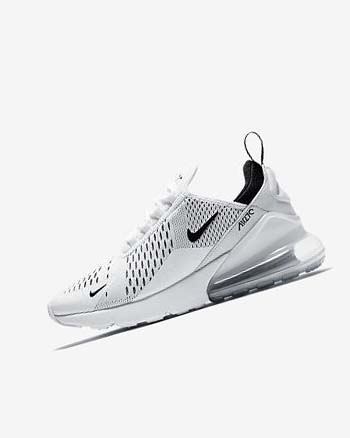 Nike Air Max 270 Vrijetijdsschoenen Dames Wit Wit Zwart | NL_4882