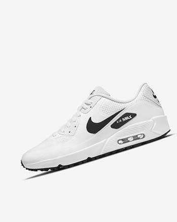 Nike Air Max 90 G Golfschoenen Heren Wit Zwart | NL_1125