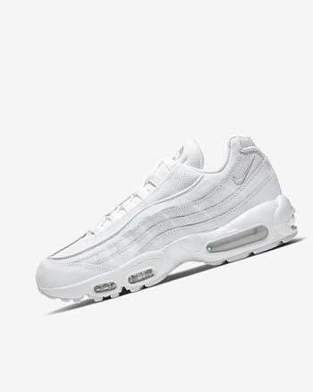 Nike Air Max 95 Essential Vrijetijdsschoenen Heren Wit Grijs Wit | NL_2847