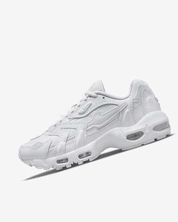 Nike Air Max 96 2 Sneakers Dames Wit Platina Metal Zilver Wit | NL_2485