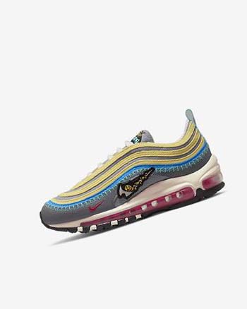 Nike Air Max 97 SE Vrijetijdsschoenen Meisjes Grijs Grijs | NL_4778