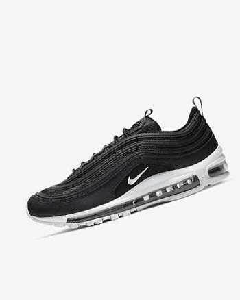 Nike Air Max 97 Vrijetijdsschoenen Heren Zwart Wit | NL_2315