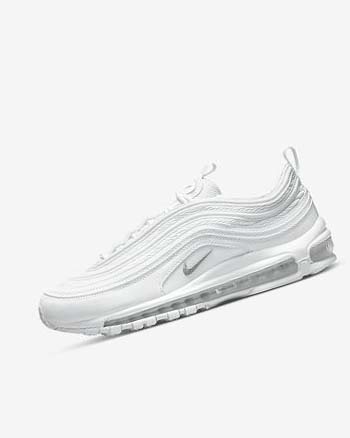 Nike Air Max 97 Vrijetijdsschoenen Heren Wit Zwart Grijs | NL_4831