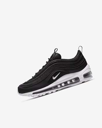 Nike Air Max 97 Vrijetijdsschoenen Meisjes Zwart Wit | NL_5496