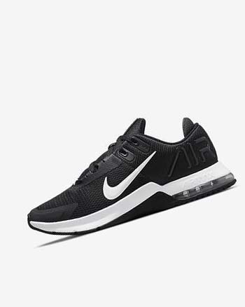 Nike Air Max Alpha Trainer 4 Training schoenen Heren Zwart Donkergrijs Wit | NL_3079