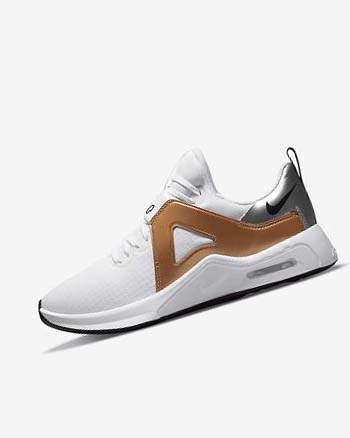Nike Air Max Bella TR 5 Training schoenen Dames Wit Metal Zilver Metal Goud Zwart | NL_2381