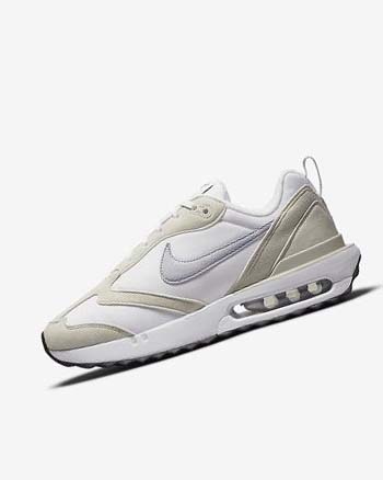 Nike Air Max Dawn Sneakers Dames Wit Lichtbeige Zwart Paars | NL_5490