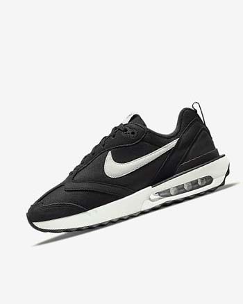 Nike Air Max Dawn Sneakers Dames Zwart Metal Zilver Oranje Wit | NL_4927