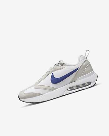 Nike Air Max Dawn Sneakers Jongens Wit Lichtbeige Zwart Koningsblauw | NL_2918